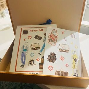 ❌SOLD❌Louis Vuitton 2022 Sticker Sheet & Box